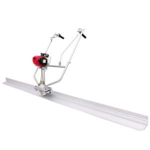 Electric vibrating screed for concrete